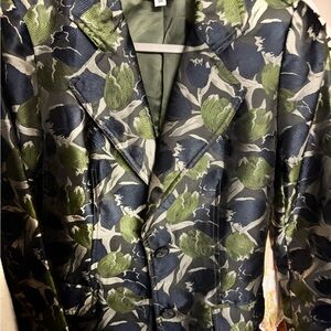 Derek Lam Collective Green and Blue Jacket